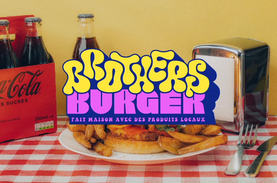 Illustration du projet Identité visuelle, site internet et shooting photos pour Brothers Burger